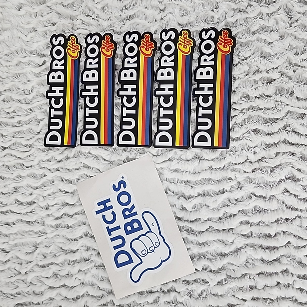 Dutch Bros Large Collectable Stickers